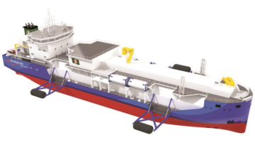 Schulte Group’s new LNG bunker vessel design will streamline at-sea operations and reduce costs